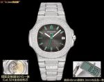 Patek Philippe Nautilus Cal.324 Movement 316LSteel 40mm Diamond Watch